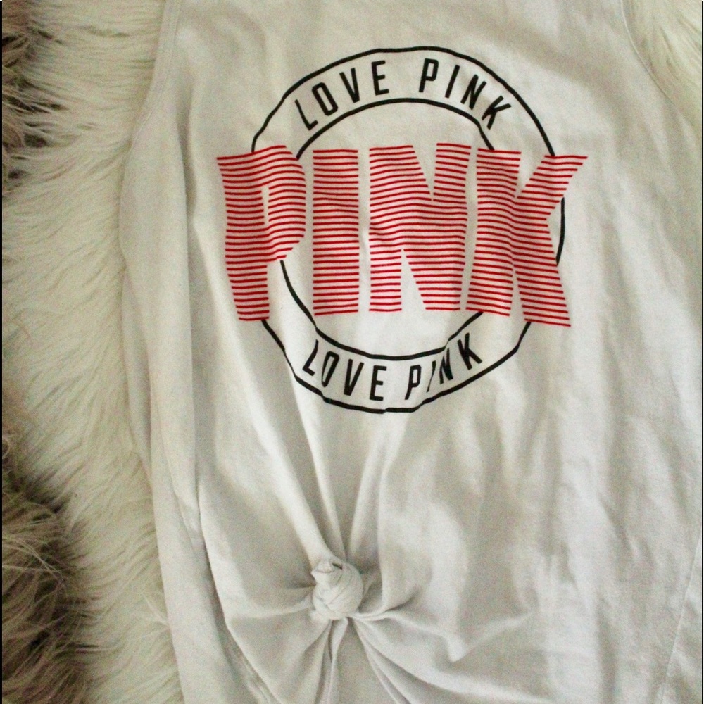 Pink tank top!